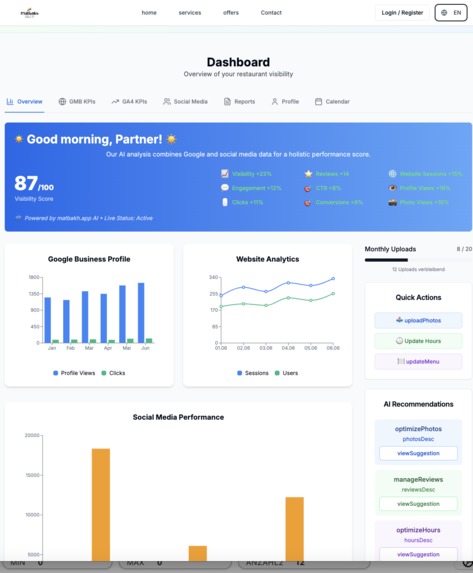 matbakh-app – screenshot 1
