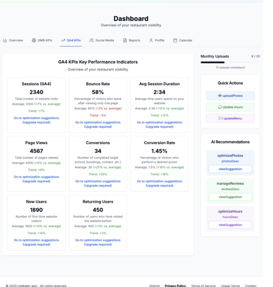 matbakh-app – screenshot 2