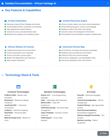  African Heritage AI – screenshot 10