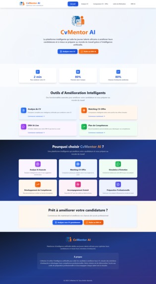 CvMentor AI – screenshot 1