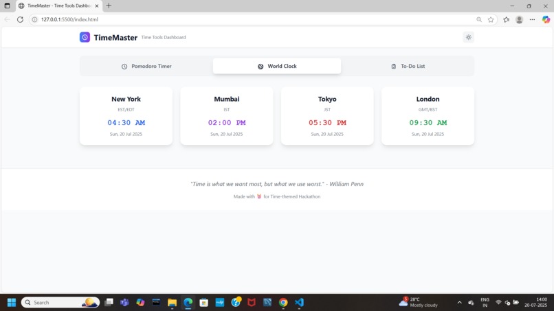 TimeMaster – screenshot 2