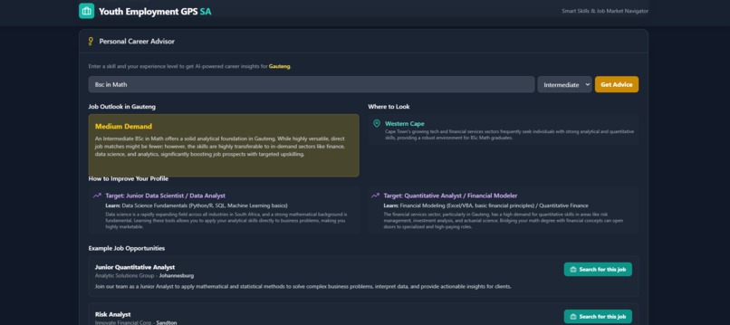 Youth Employment GPS SA – screenshot 5