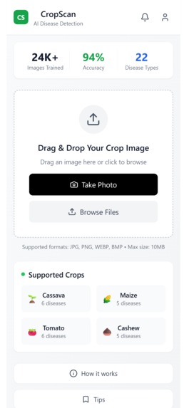 Smart Agriculture: Crop Disease Detection – screenshot 1