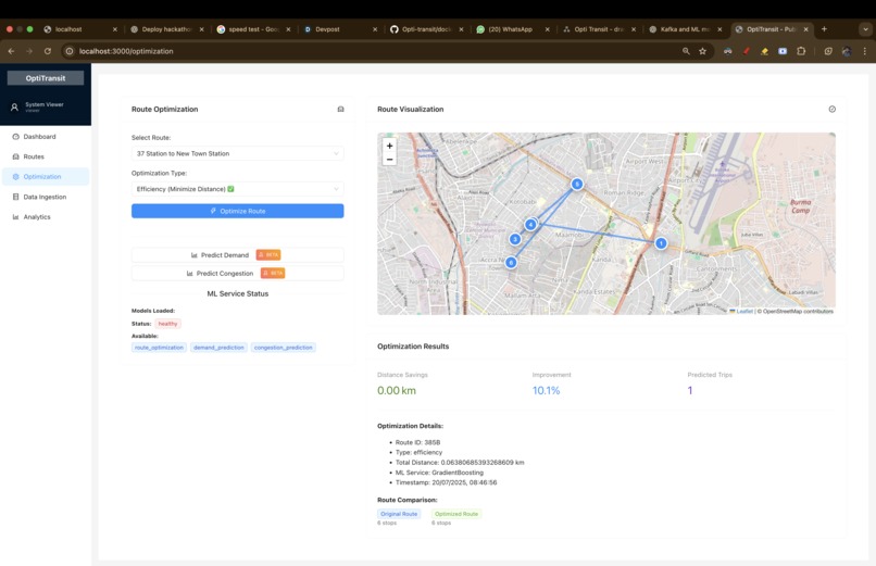 Optitransit-accra – screenshot 1