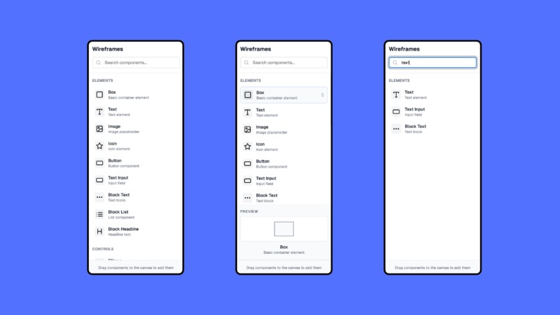Wireframes – screenshot 2