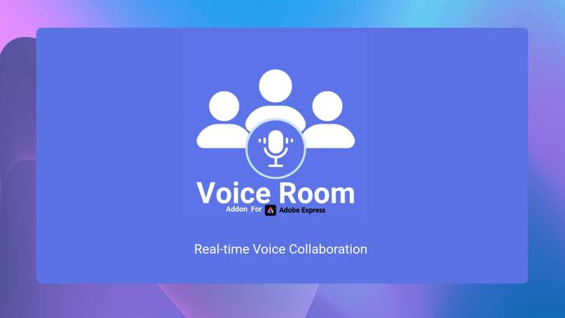  Voice Room — Realtime Voice Collaboration for Adobe Express – screenshot 1