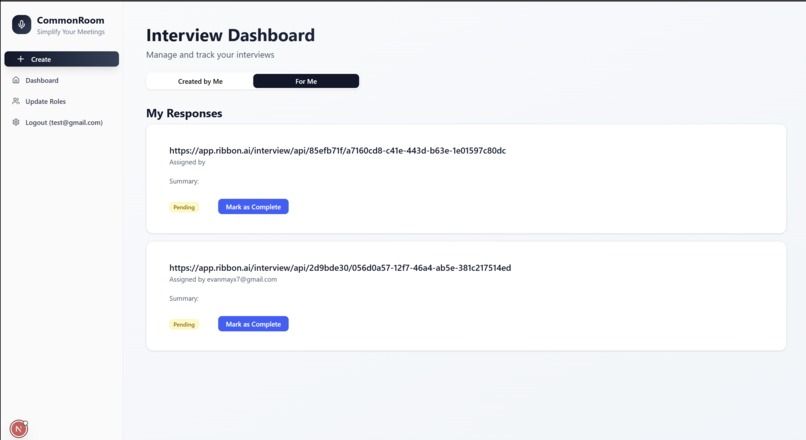 CommonRoom – screenshot 2