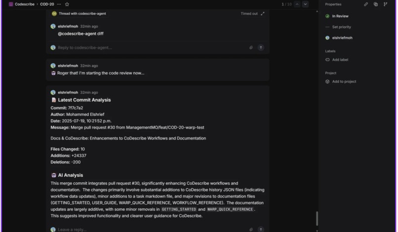 CodeScribe – screenshot 4