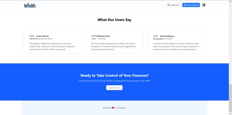 Welth – screenshot 5