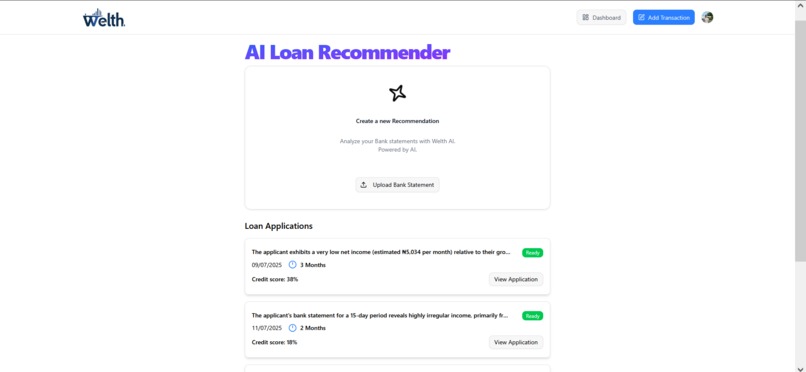 Welth – screenshot 6