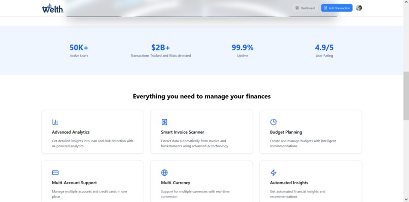 Welth – screenshot 7