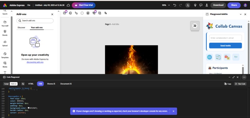 Collab Canvas – screenshot 1