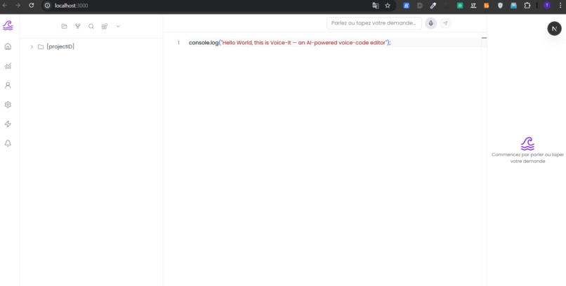 voice-it – screenshot 1