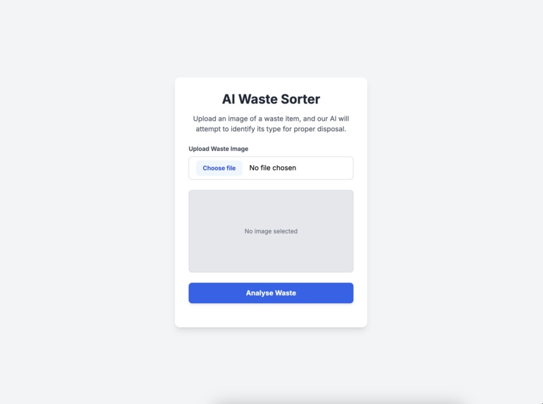 AI Waste Sorter: Smart Sorting for a Greener Africa. – screenshot 4