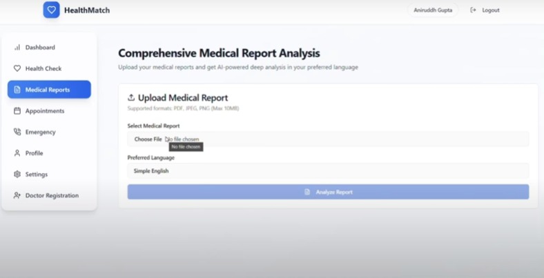 HealthMatch – screenshot 2