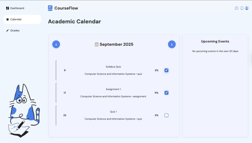CourseFlow – screenshot 3