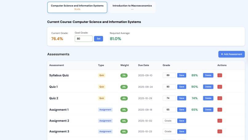 CourseFlow – screenshot 4