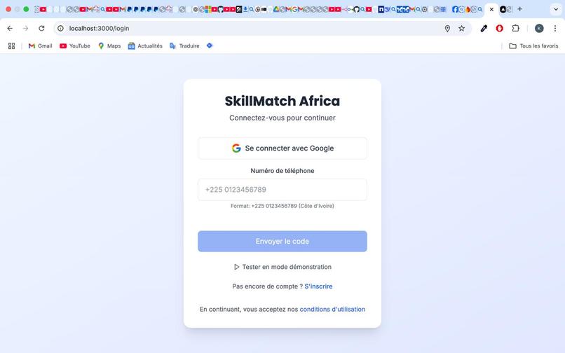 SkillMatch Africa – screenshot 3