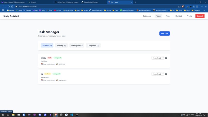 Study Assistant – screenshot 1