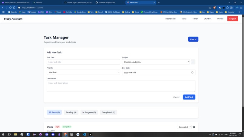 Study Assistant – screenshot 5