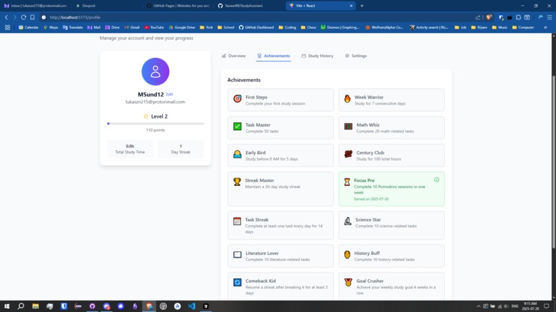 Study Assistant – screenshot 7