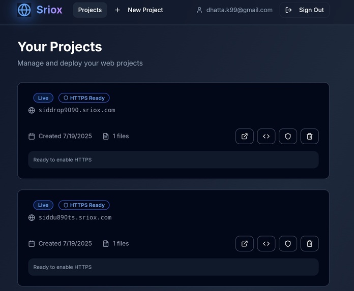 Sriox – screenshot 3