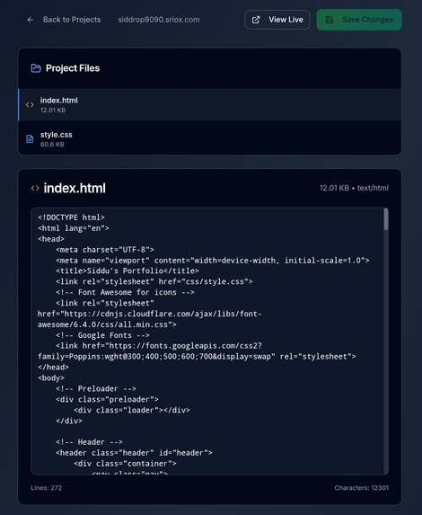 Sriox – screenshot 1