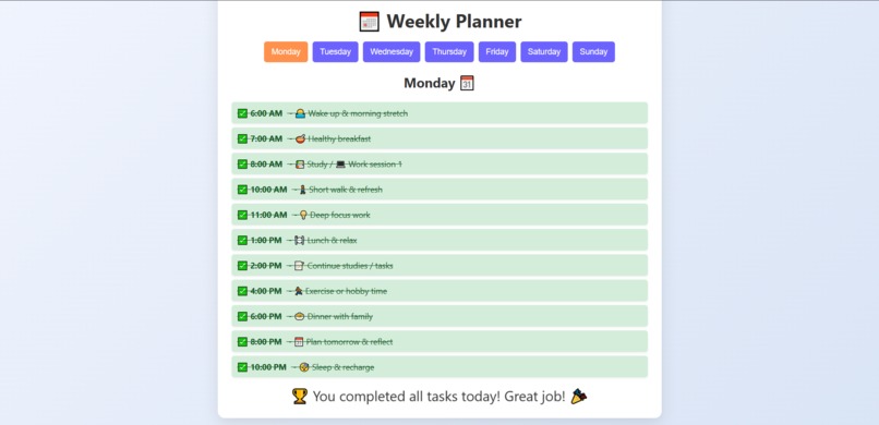 Daily Boost Planner – screenshot 2