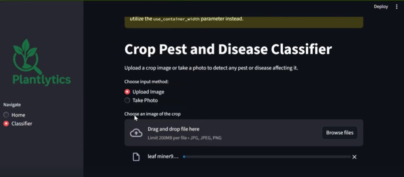 Plantlytics – screenshot 1