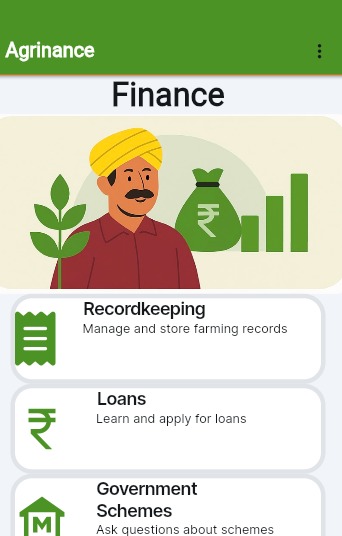 Agrinance Financial Project – screenshot 1