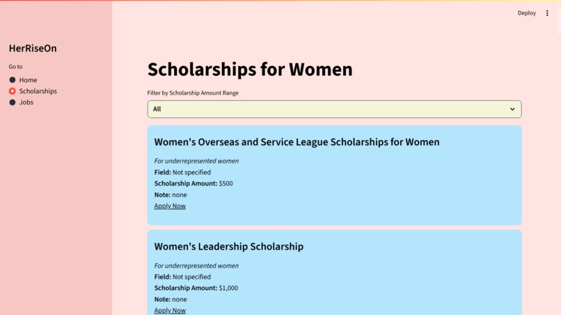 HerRiseOn – screenshot 2