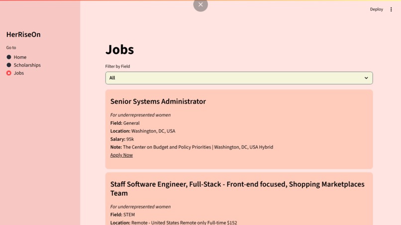 HerRiseOn – screenshot 3