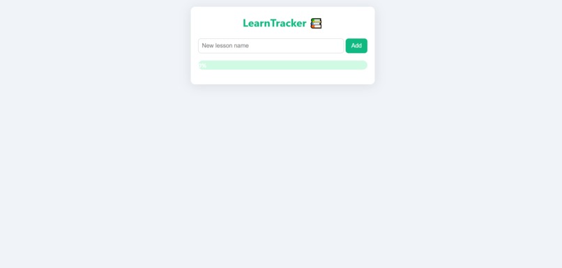  LearnTracker – Boost Your Daily Learning – screenshot 1
