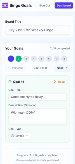 Bingo Goals – screenshot 2