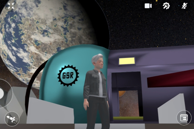 Galactic Treasure Hunt game – screenshot 1