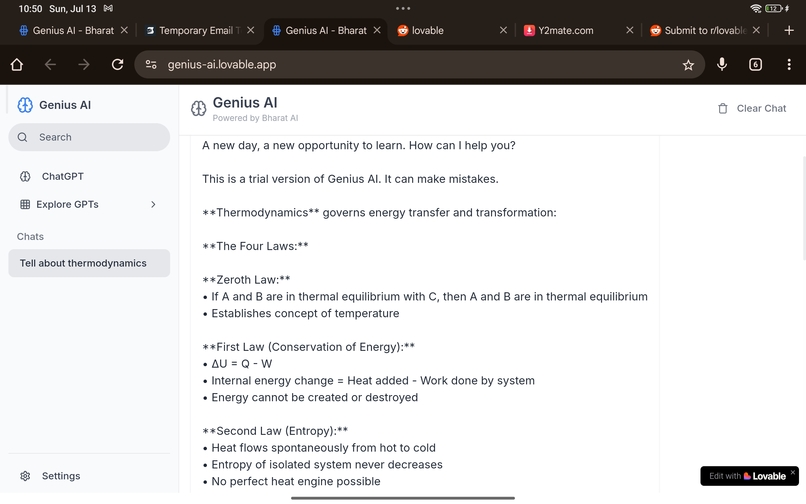 Genius ai – screenshot 7