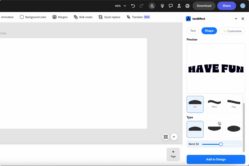 TextWarp – screenshot 2