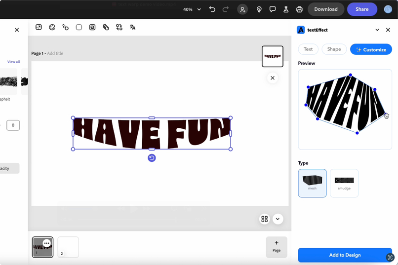 TextWarp – screenshot 6