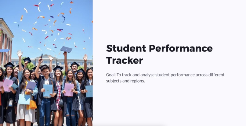student performance data – screenshot 1