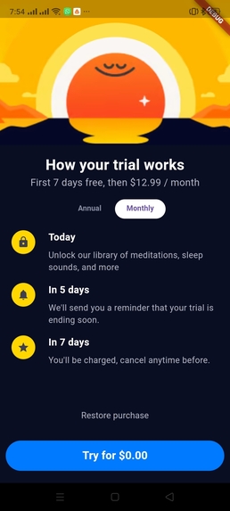 Paywall UI Challenge – screenshot 1