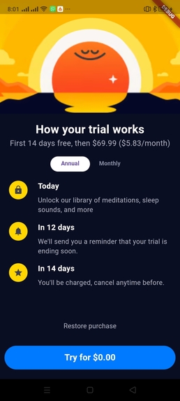 Paywall UI Challenge – screenshot 3