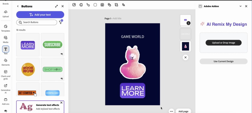 AI Remix My Design – screenshot 2