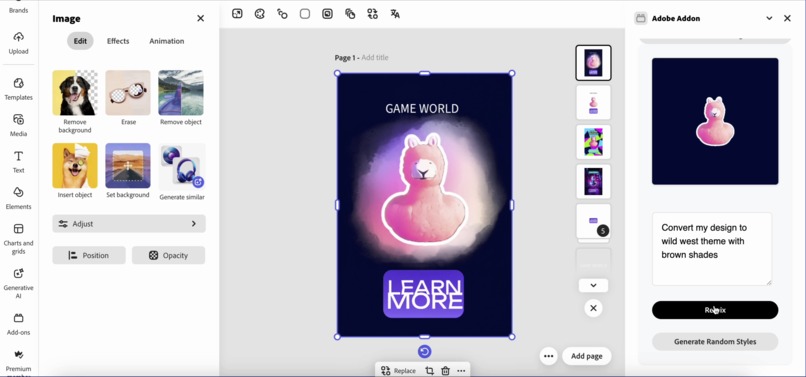 AI Remix My Design – screenshot 4