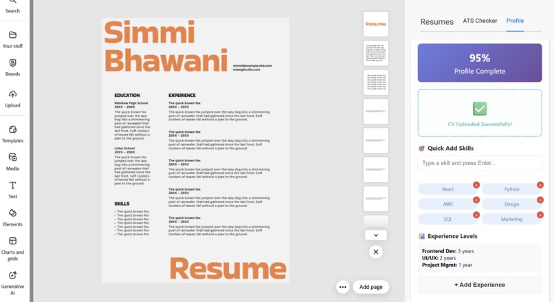 ResumeFlow – screenshot 5