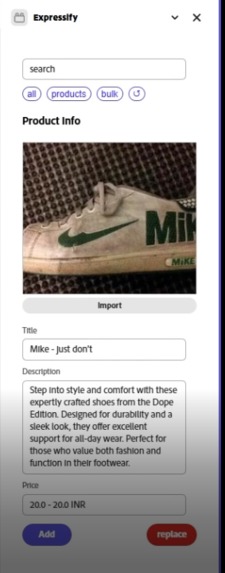 Expressify – screenshot 3