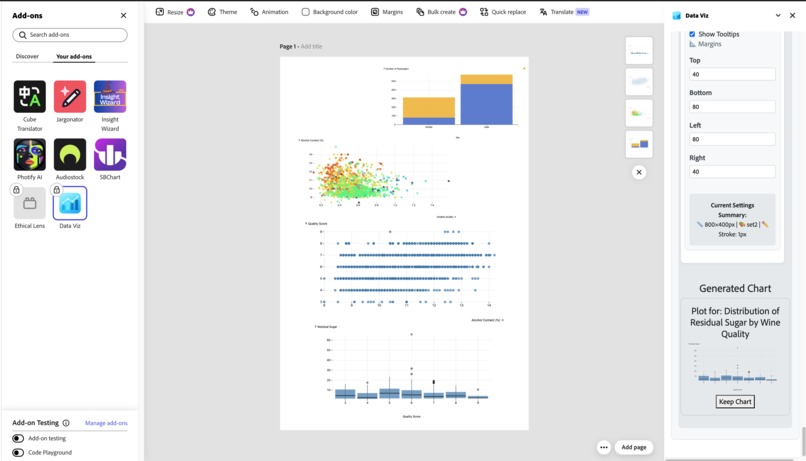 Data Viz – screenshot 8