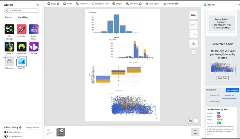 Data Viz – screenshot 9