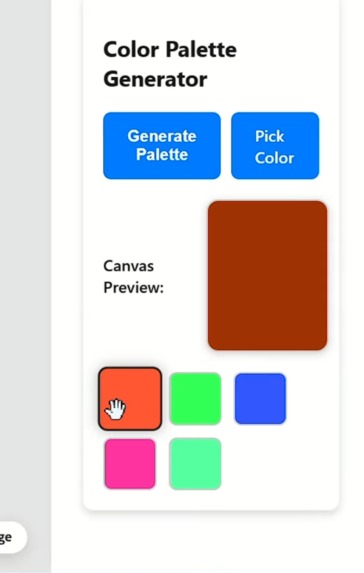 Color Palette Generator – screenshot 1