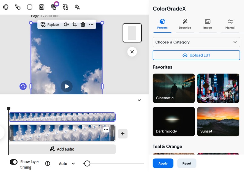 ColorGradeX – screenshot 2