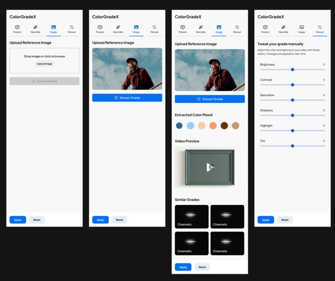 ColorGradeX – screenshot 3